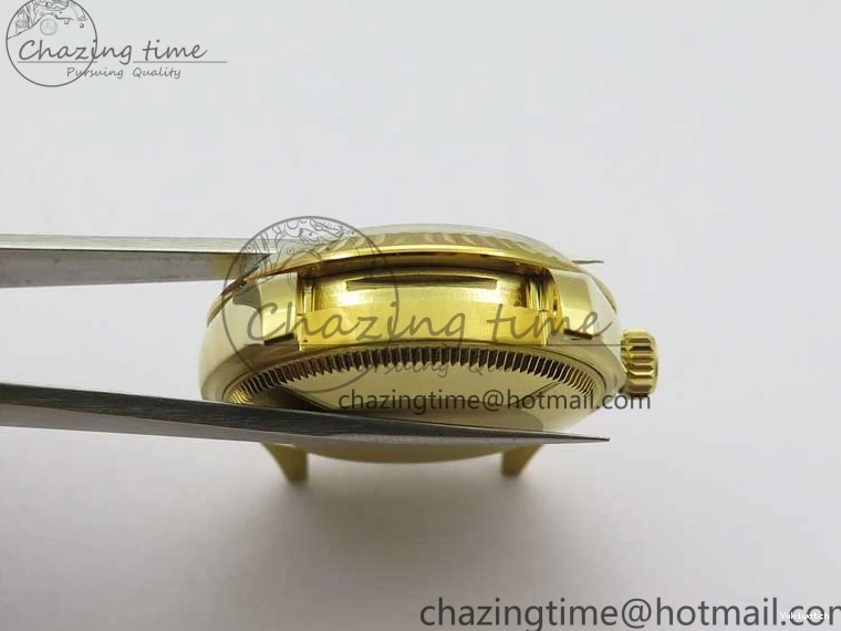 Best 31mm Malachite Bracelet EWF on Dial YG Daydate YG Edition 278288 Green ETA2688 President 0416